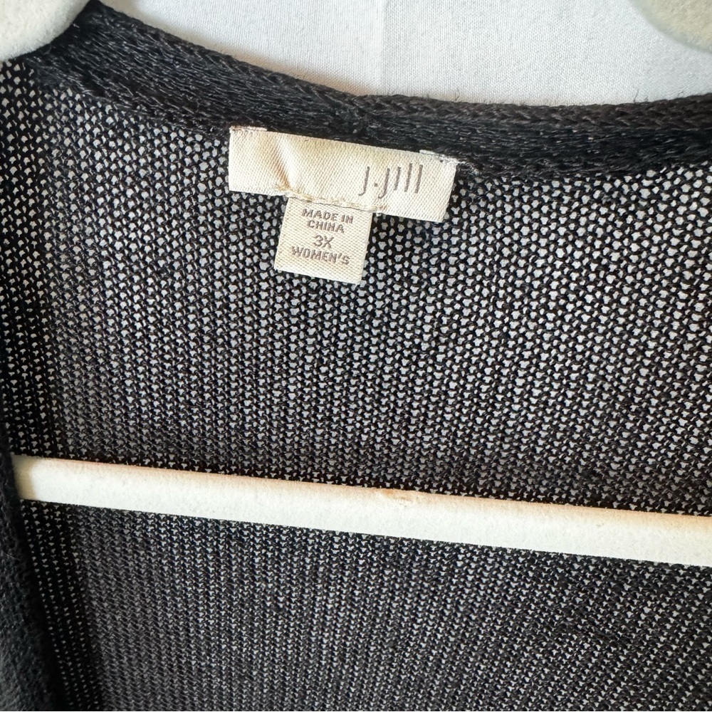 J Jill Women’s Open Cardigan Plus Size 3X - Picture 4 of 12